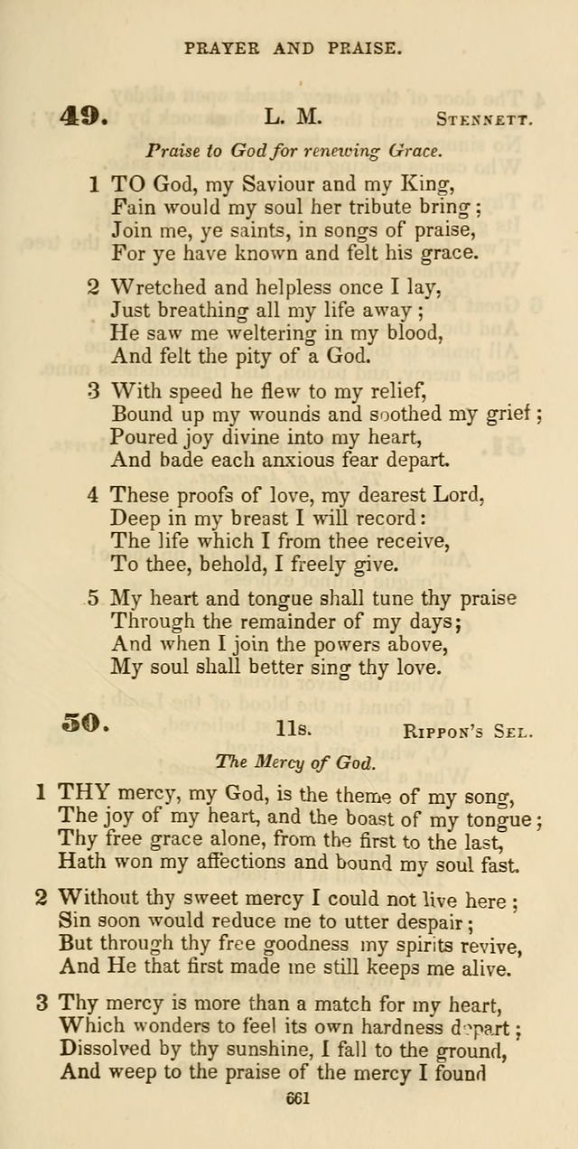 The Psalmist: a new collection of hymns for the use of Baptist churches; with a supplement page 721