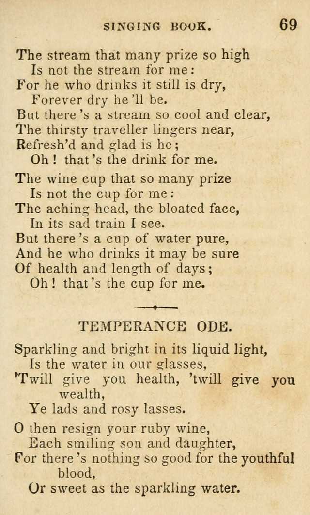 The Public School Singing Book: a collection of original and other songs, odes, hymns, anthems, and chants used in the various public schools page 73