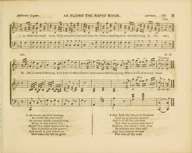Plymouth Sabbath School Collection: or, Hymns and Tunes page 21