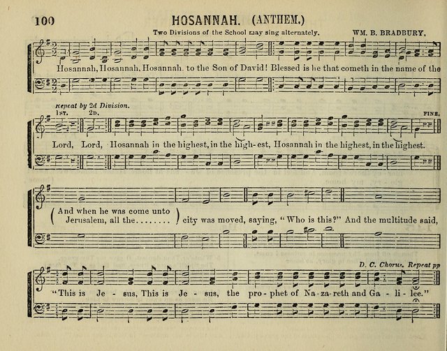 The Plymouth Sabbath School Collection of Hymns and Tunes page 100