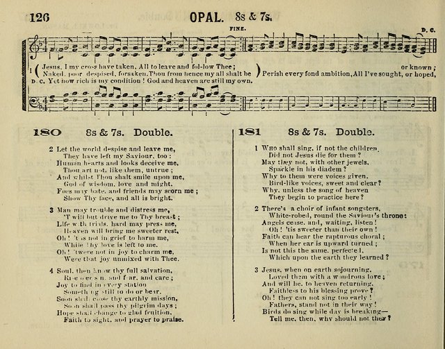 The Plymouth Sabbath School Collection of Hymns and Tunes page 126