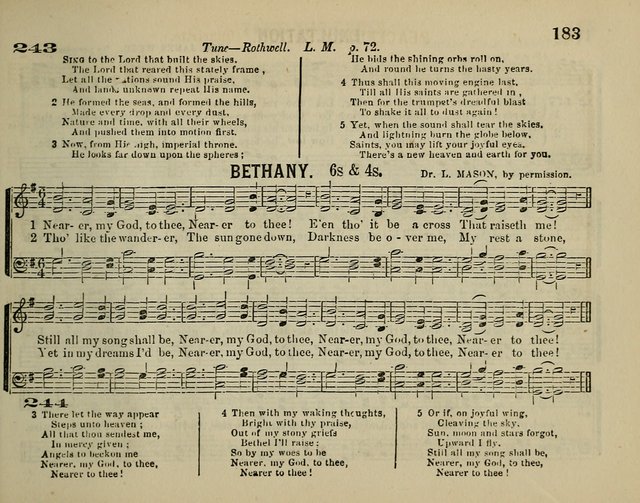 The Plymouth Sabbath School Collection of Hymns and Tunes page 183