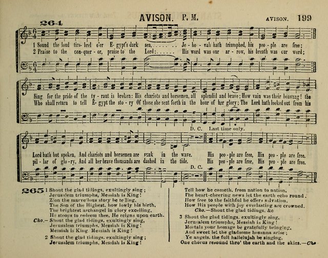 The Plymouth Sabbath School Collection of Hymns and Tunes page 199