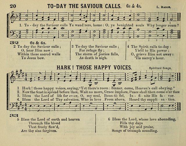 The Plymouth Sabbath School Collection of Hymns and Tunes page 20