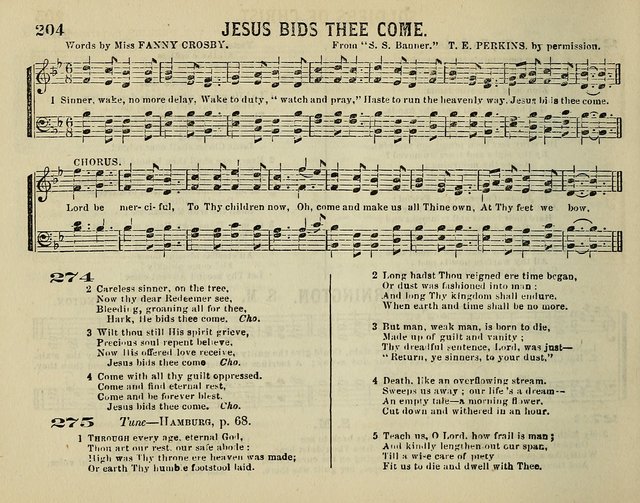 The Plymouth Sabbath School Collection of Hymns and Tunes page 204