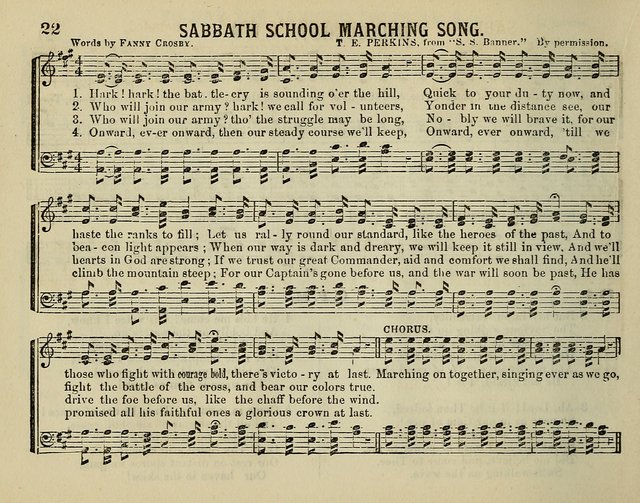 The Plymouth Sabbath School Collection of Hymns and Tunes page 22