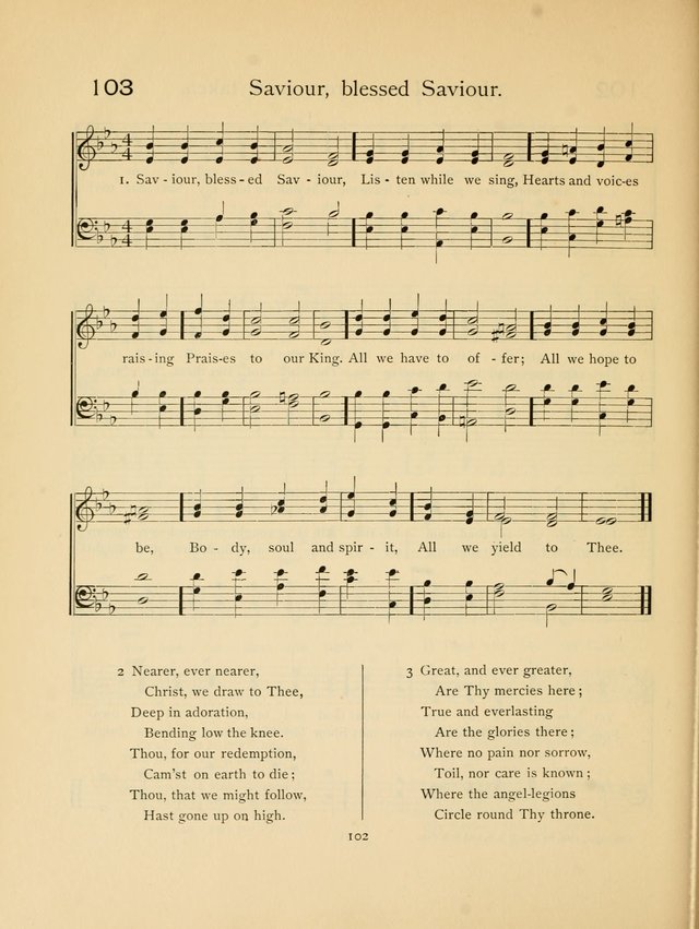 Pilgrim Songs: for the Sunday School page 102