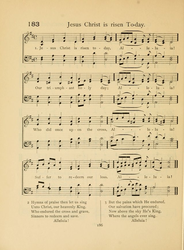 Pilgrim Songs: for the Sunday School page 186