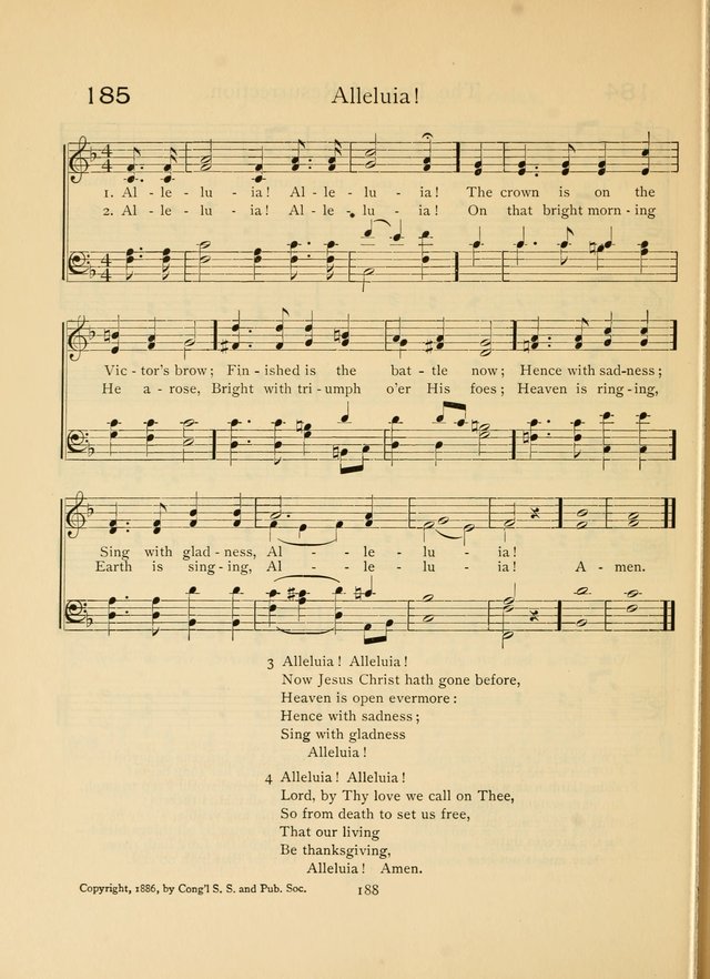 Pilgrim Songs: for the Sunday School page 188