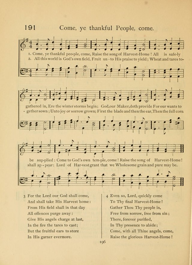 Pilgrim Songs: for the Sunday School page 196