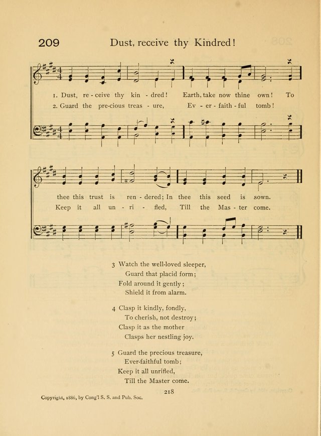 Pilgrim Songs: for the Sunday School page 218