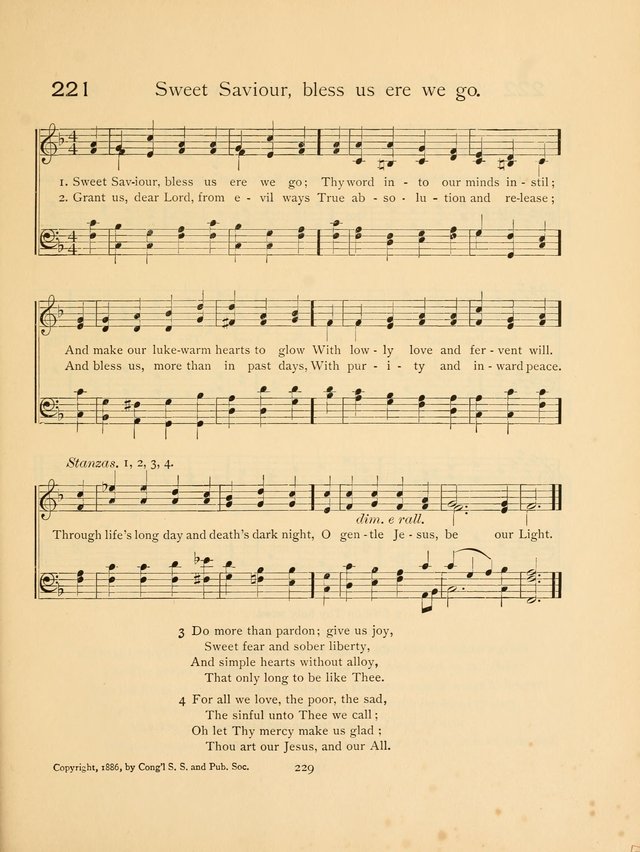 Pilgrim Songs: for the Sunday School page 229
