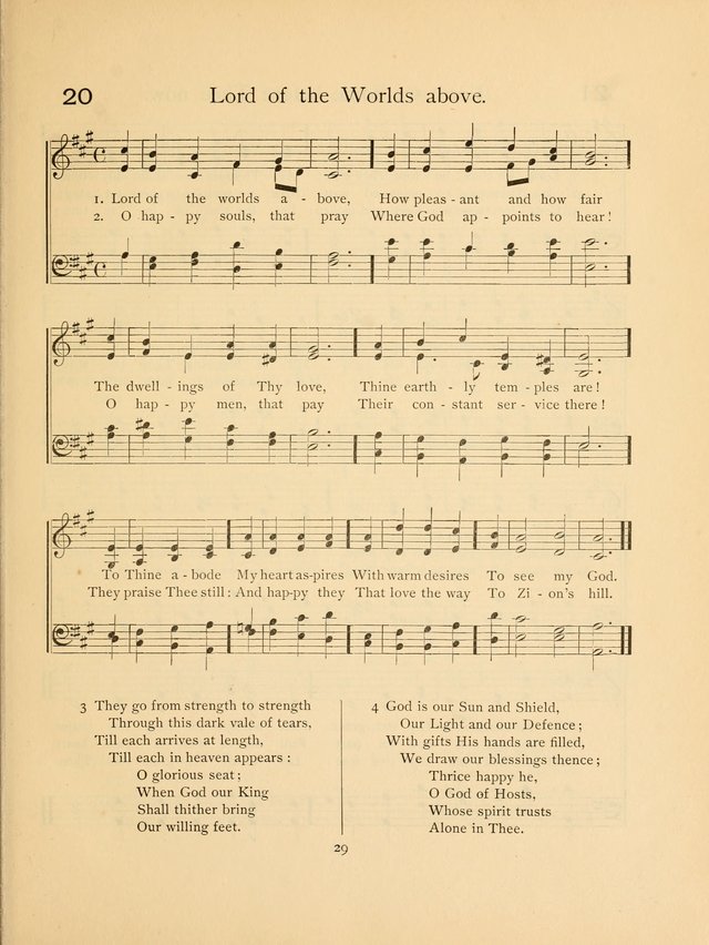 Pilgrim Songs: for the Sunday School page 29