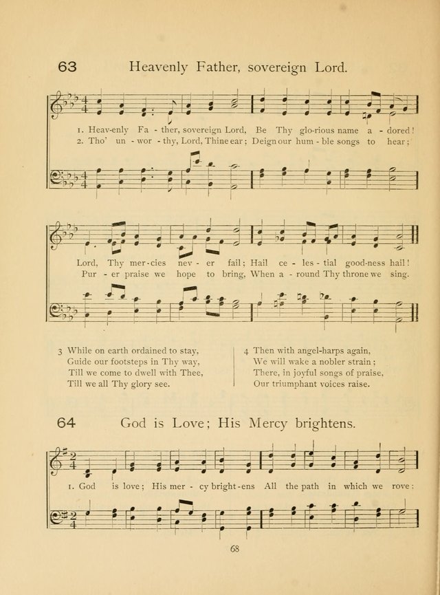 Pilgrim Songs: for the Sunday School page 68