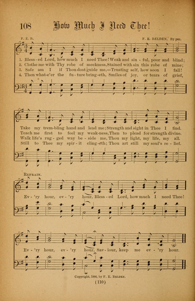 The Portfolio of Sunday School Songs page 110