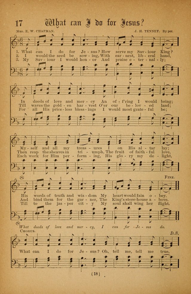 The Portfolio of Sunday School Songs page 18