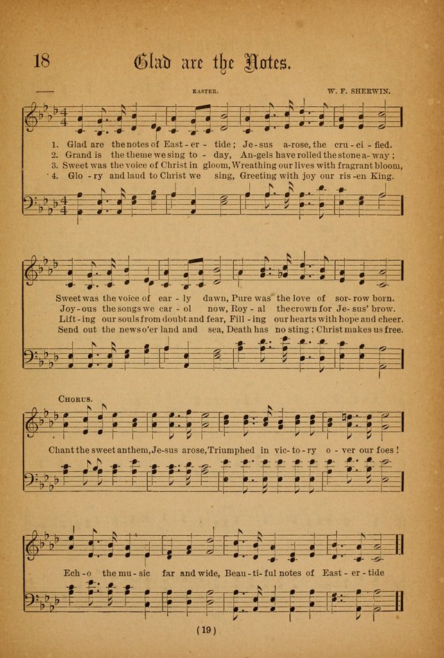 The Portfolio of Sunday School Songs page 19