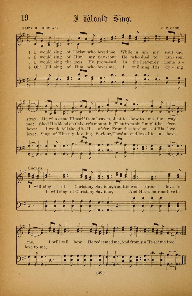 The Portfolio of Sunday School Songs page 20