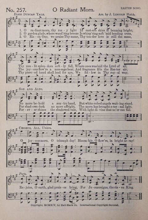 Praise and Service Songs for Sunday Schools page 226