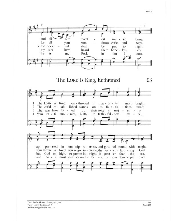 Psalter Hymnal (Gray) page 133
