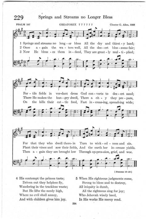 Psalter Hymnal (Red): doctrinal standards and liturgy of the Christian Reformed Church page 264