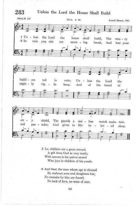 Psalter Hymnal (Red): doctrinal standards and liturgy of the Christian Reformed Church page 324