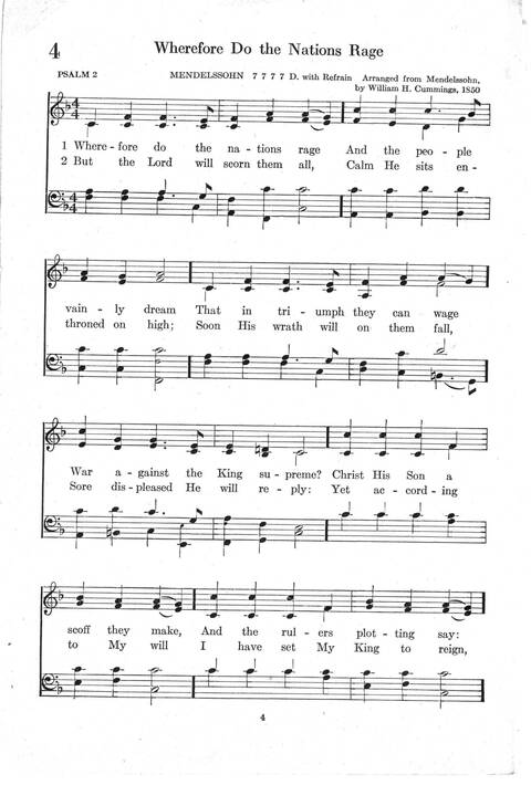 Psalter Hymnal (Red): doctrinal standards and liturgy of the Christian Reformed Church page 4
