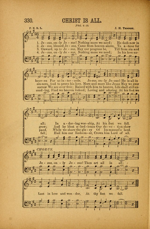 Quartette: containing Songs for the Ransomed, Songs of Love Peace and Joy, Gems of Gospel Song, Salvation Echoes, with one hundred choice selections added page 240