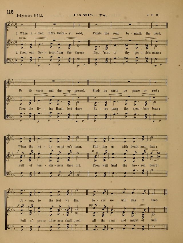 Quartet and chorus choir: companion to Songs for the sanctuary. page 119
