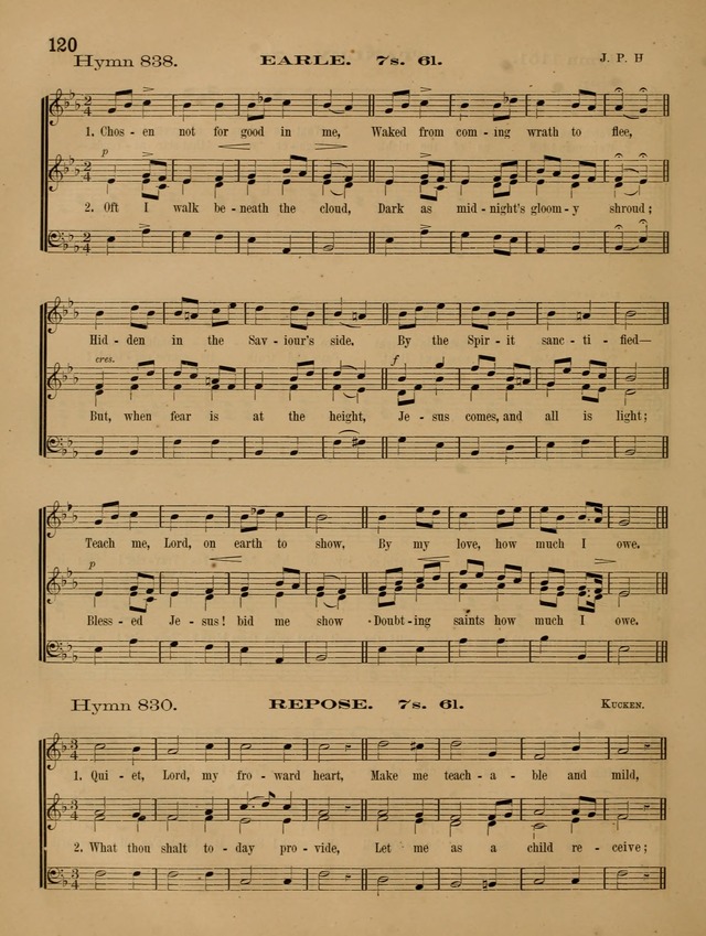 Quartet and chorus choir: companion to Songs for the sanctuary. page 127