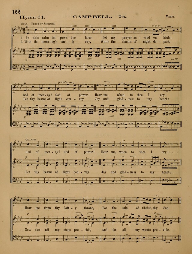 Quartet and chorus choir: companion to Songs for the sanctuary. page 129