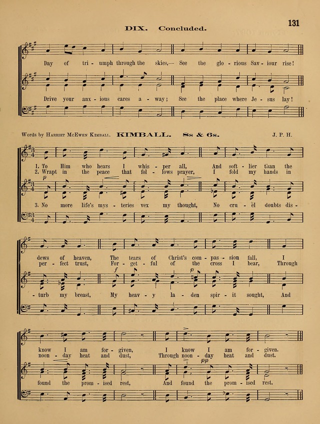 Quartet and chorus choir: companion to Songs for the sanctuary. page 138
