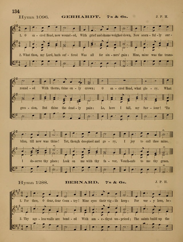 Quartet and chorus choir: companion to Songs for the sanctuary. page 141