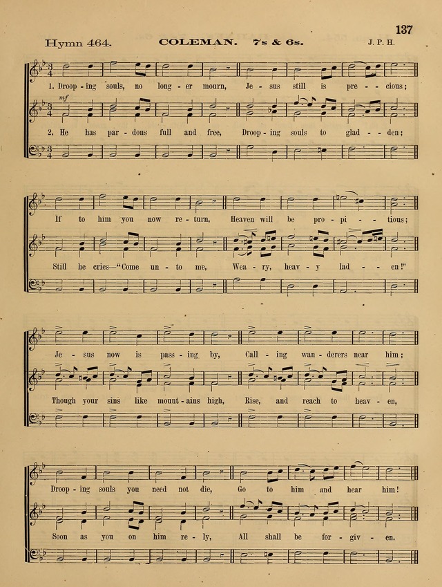 Quartet and chorus choir: companion to Songs for the sanctuary. page 144