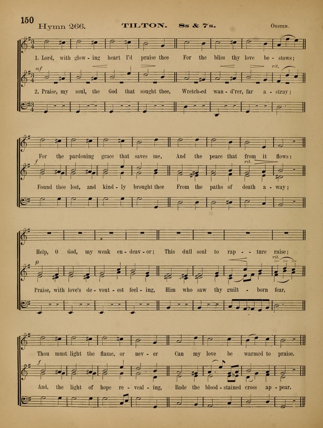 Quartet and chorus choir: companion to Songs for the sanctuary. page 157