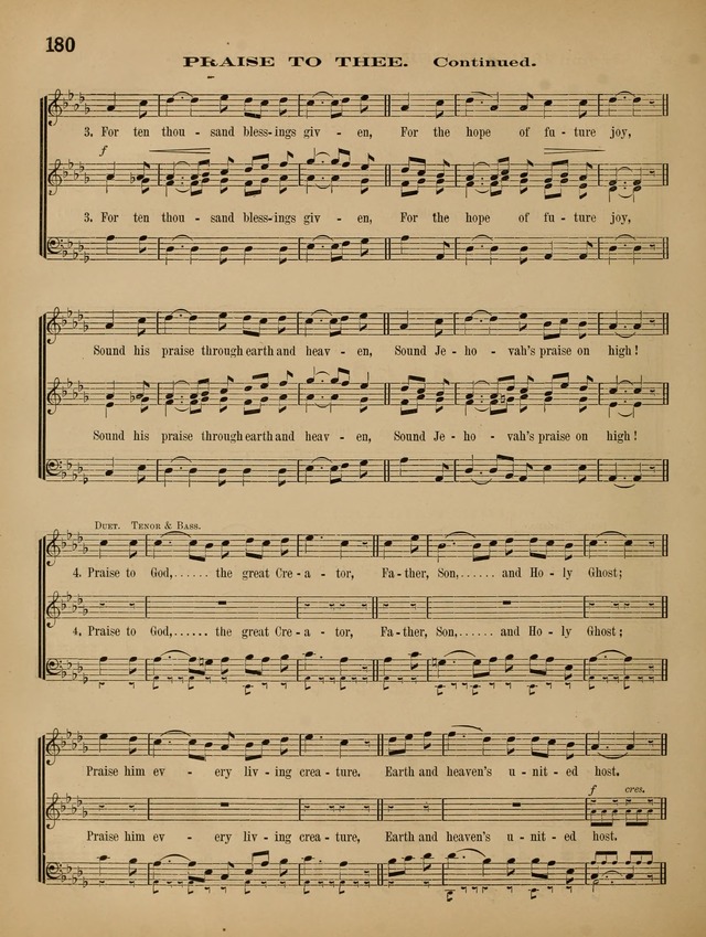 Quartet and chorus choir: companion to Songs for the sanctuary. page 187