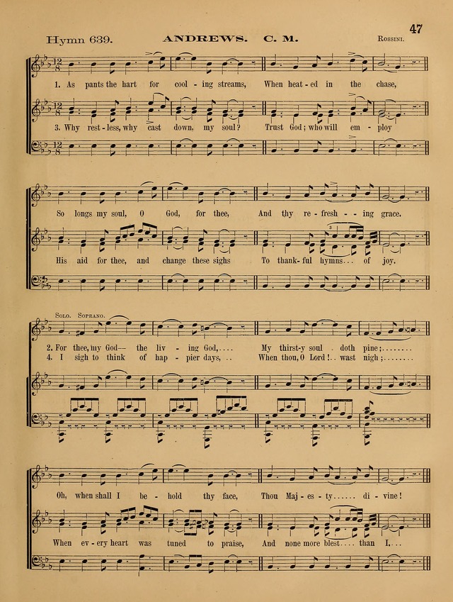 Quartet and chorus choir: companion to Songs for the sanctuary. page 54
