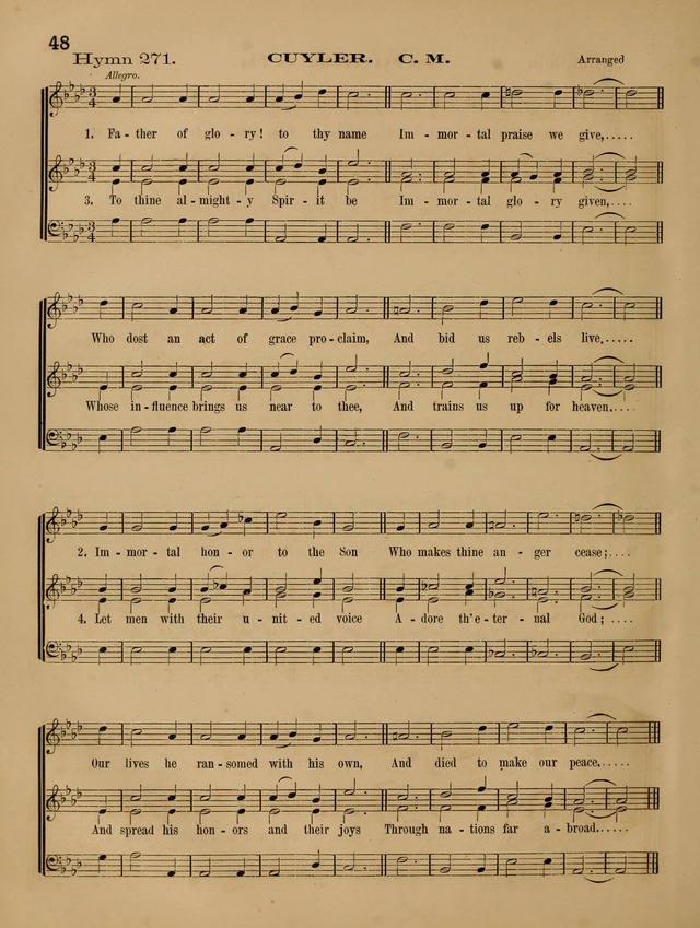 Quartet and chorus choir: companion to Songs for the sanctuary. page 55