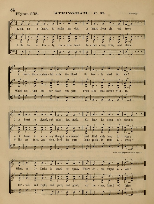 Quartet and chorus choir: companion to Songs for the sanctuary. page 61