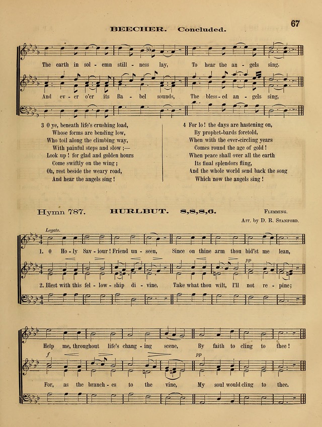 Quartet and chorus choir: companion to Songs for the sanctuary. page 74