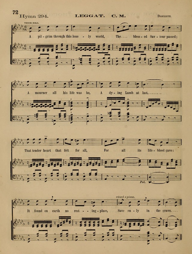 Quartet and chorus choir: companion to Songs for the sanctuary. page 79