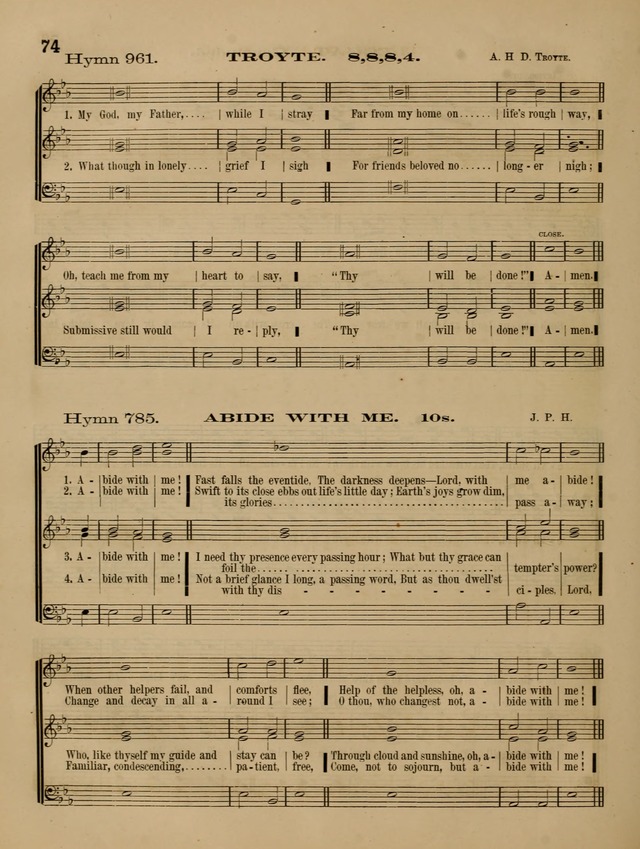 Quartet and chorus choir: companion to Songs for the sanctuary. page 81