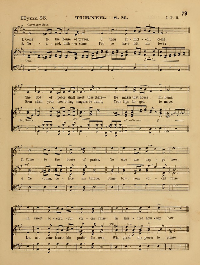 Quartet and chorus choir: companion to Songs for the sanctuary. page 86