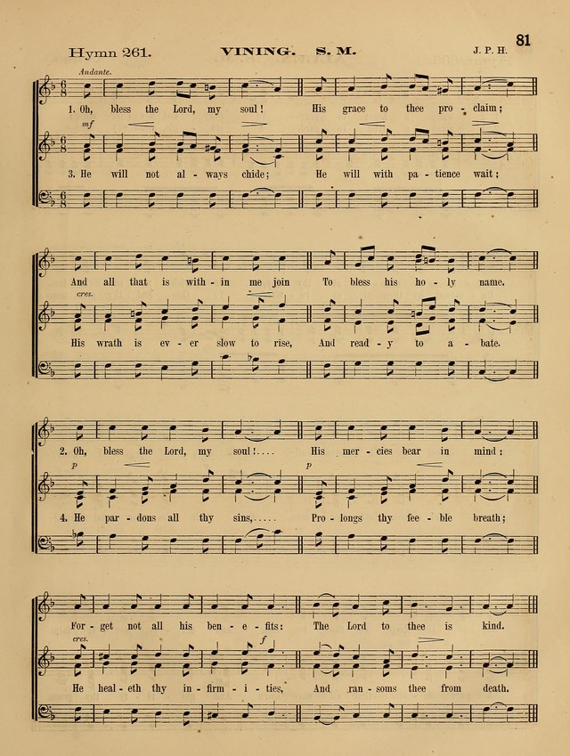 Quartet and chorus choir: companion to Songs for the sanctuary. page 88