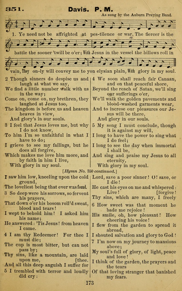 The Revivalist: a Collection of Choice Revival Hymns and Tunes page 173