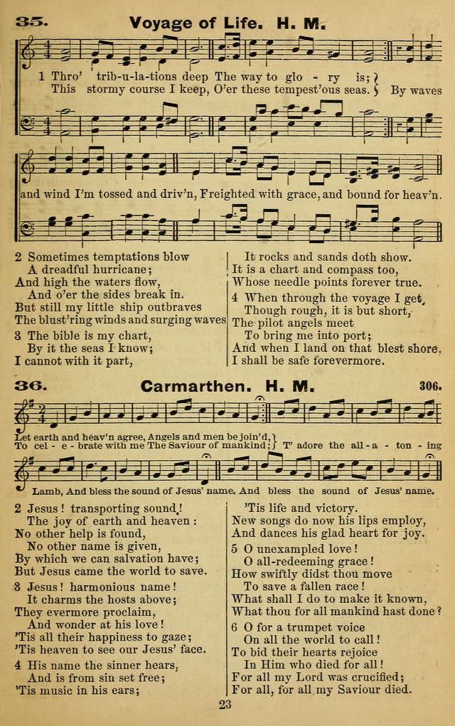 The Revivalist: a Collection of Choice Revival Hymns and Tunes page 23