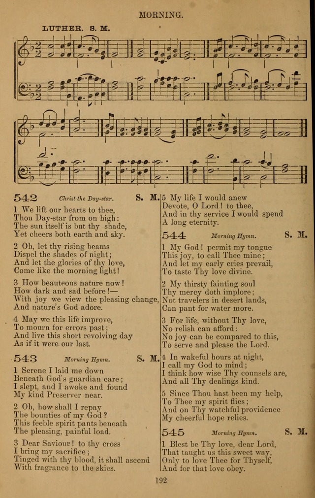The Reformed Church Hymnal: with tunes page 192