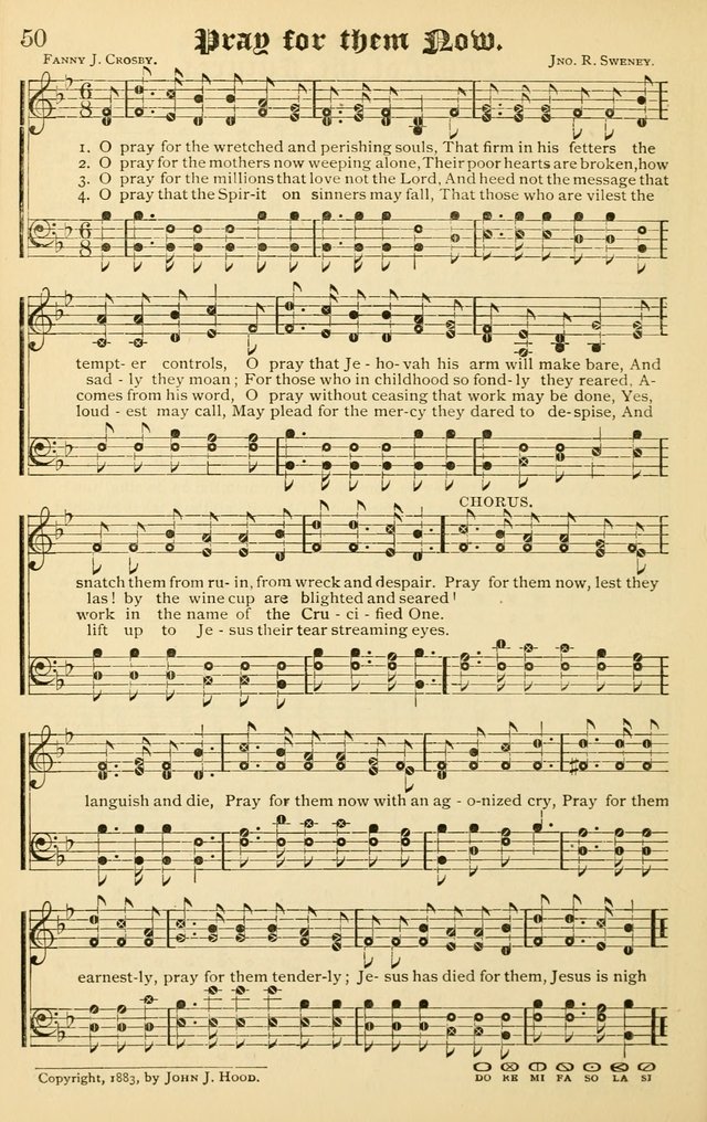 The Royal Fountain No. 3: sacred songs and hymns for use in Sabbath-school or prayer meeting page 66
