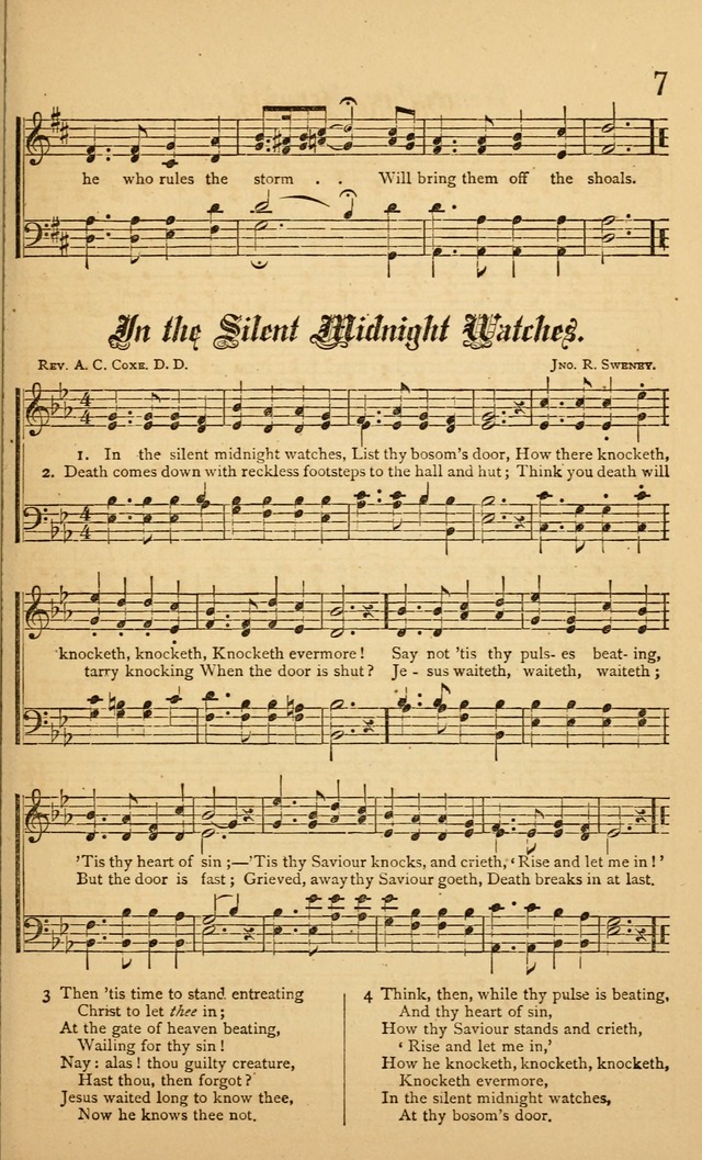 The Royal Fountain No. 4: sacred songs and hymns for use in Sabbath-school or prayer meeting page 7