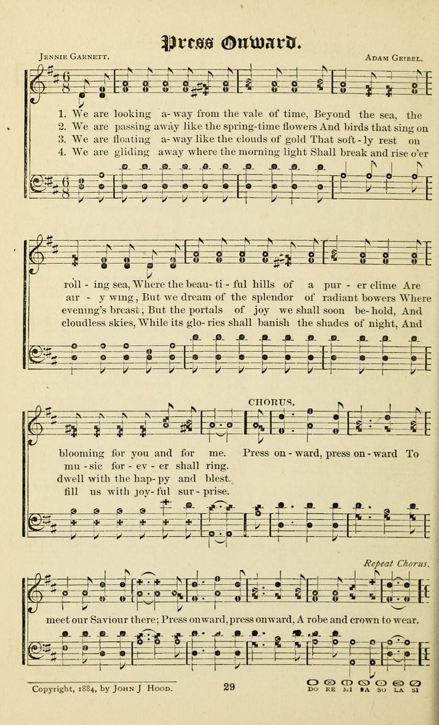 The Royal Fountain No. 4: sacred songs and hymns for use in Sabbath-school or prayer meeting page 78